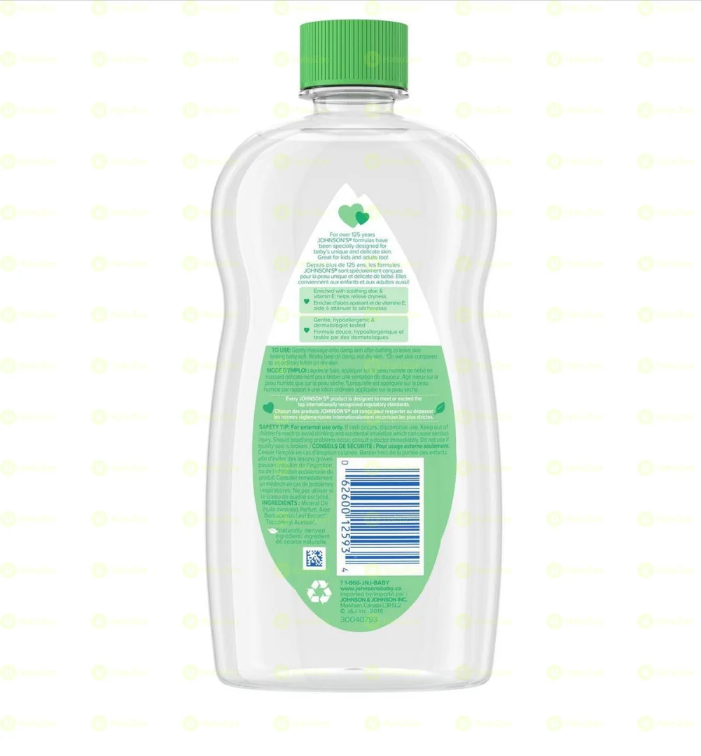 Johnson's Baby Aloe Vera & Vitamin E Baby Oil Gel