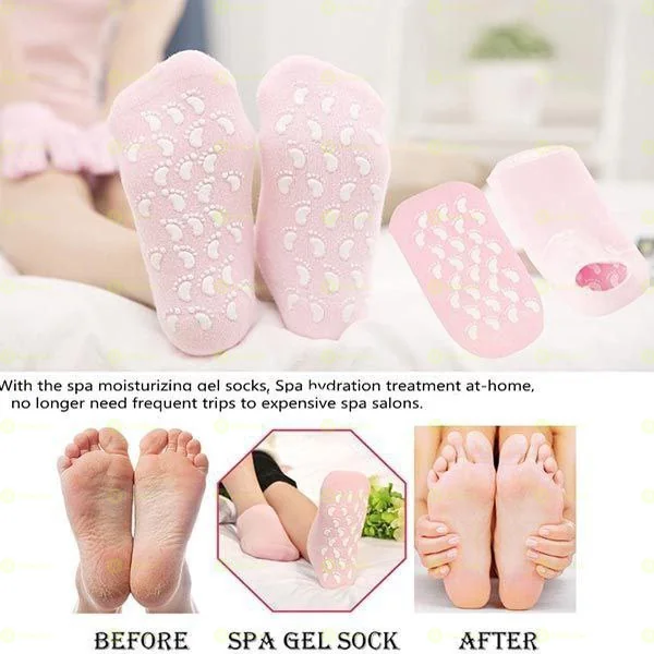 Soft Moisturizing Gel Socks Foot Care