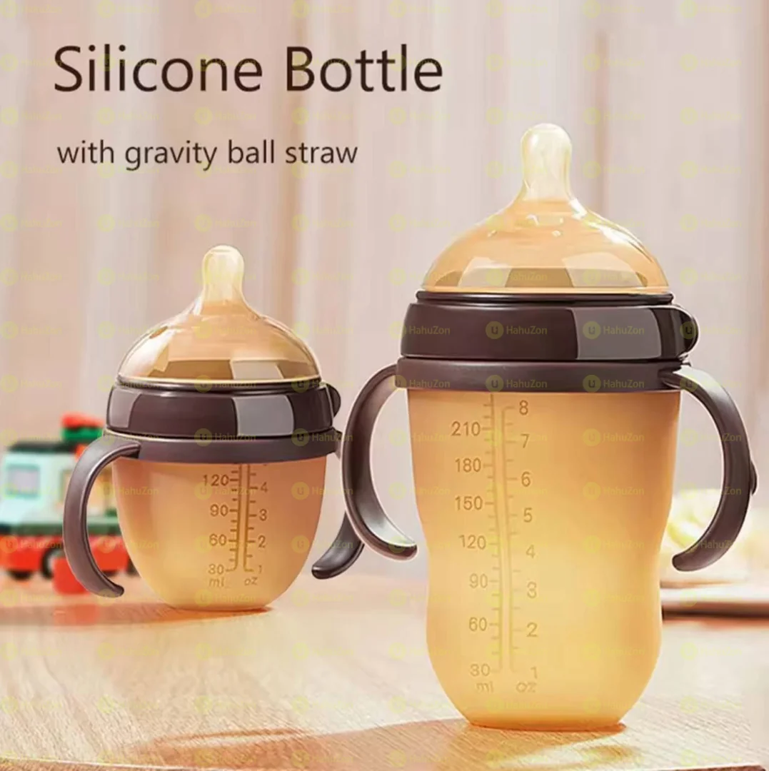Silicon Baby Feeding Bottle