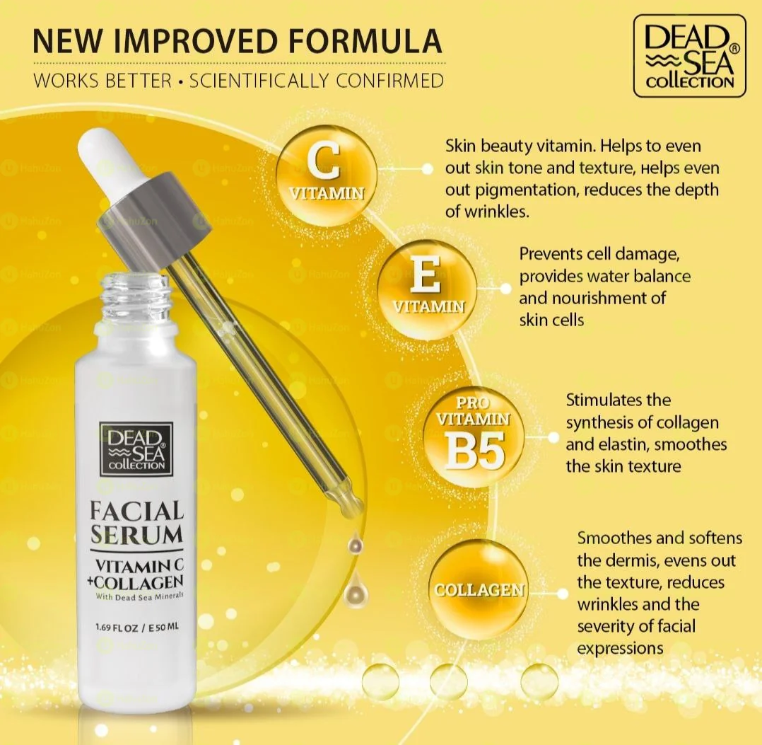 Dead Sea Minerals Vitamin c and Collagen Serum