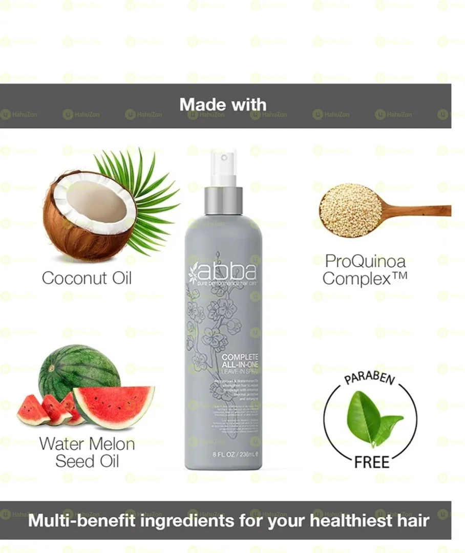 Abba Complete all in One Leave in Spray