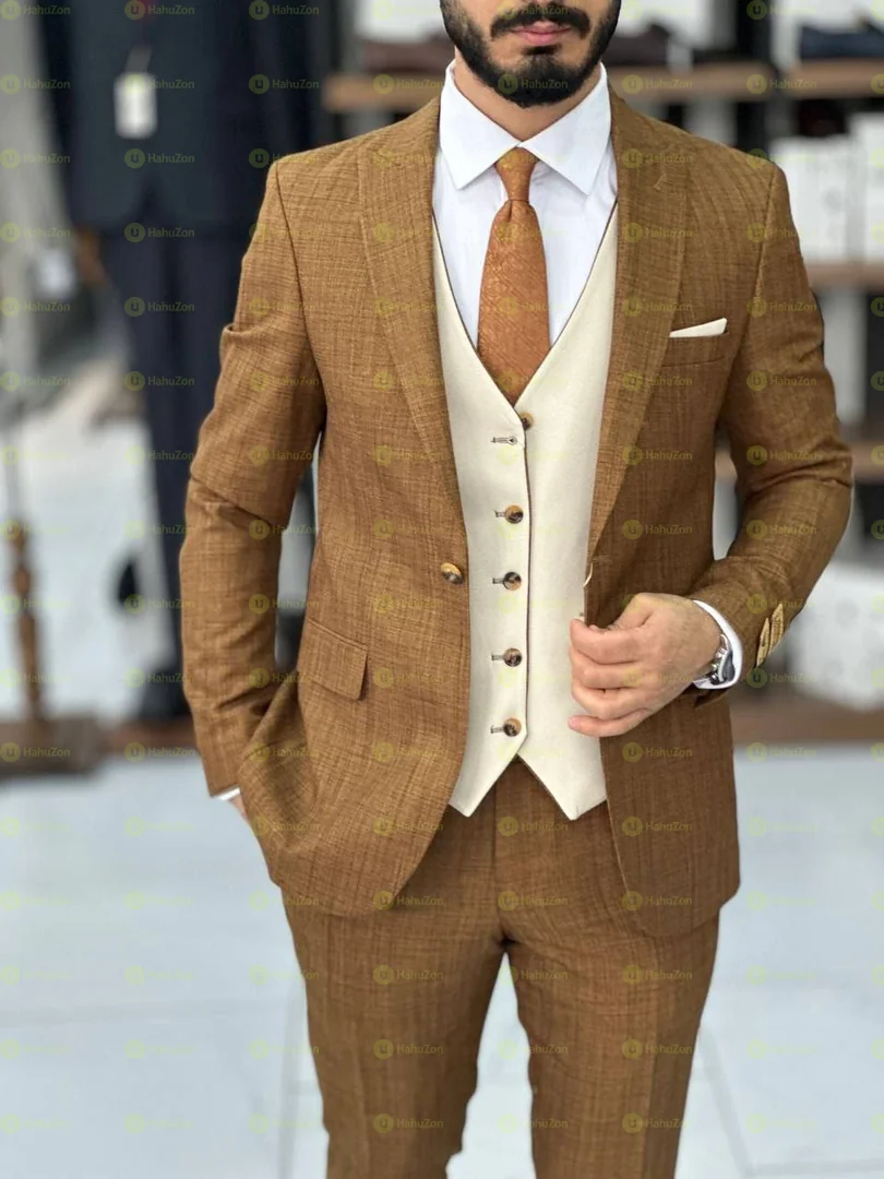 3 Piece Browen Men's Suit