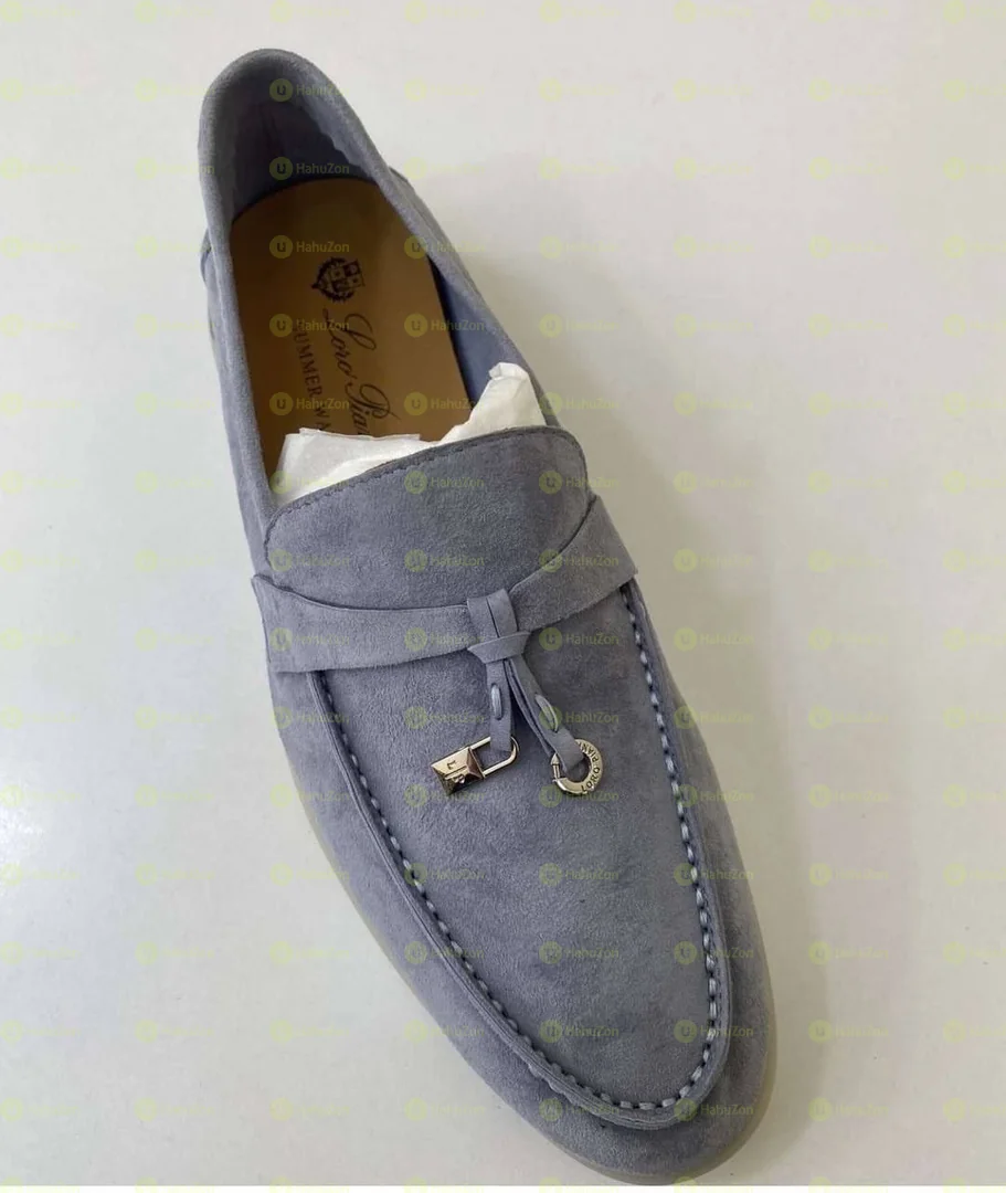 0riginal Loro Piana Summer Walk Loafers Shoes