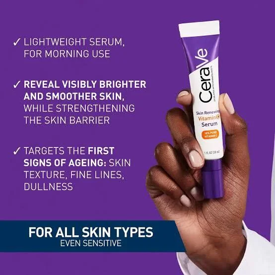 CeraVe Skin Renewing 10% Pure Vitamin C Serum