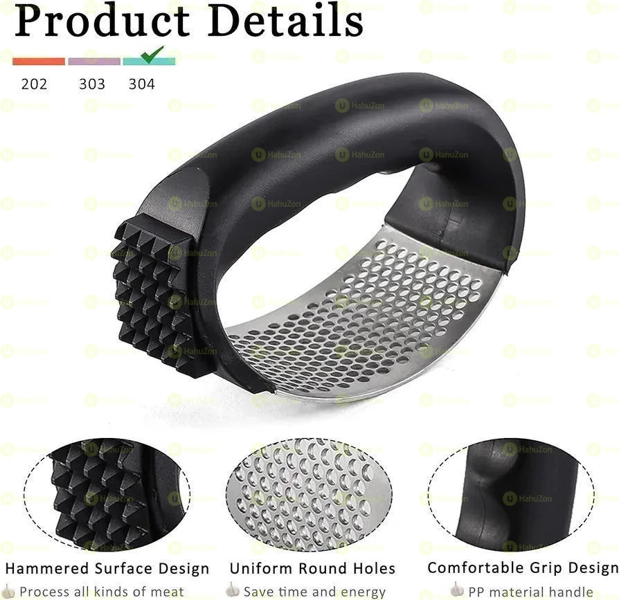 የነጭ ሽንኩርት የዝንጅብል እና የመሳሰሉትን መጨፍለቂያ