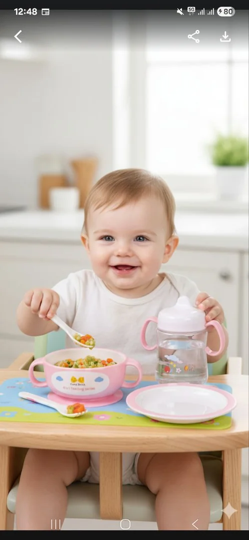 የህፃናት መመገቢያ እቃ