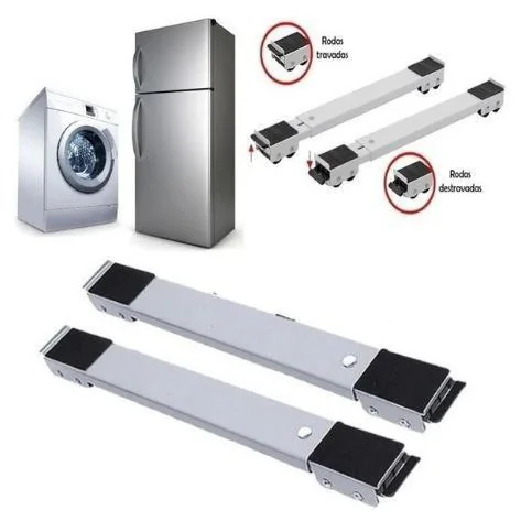 Adjustable Moving Roller Wheels Stand with Brake