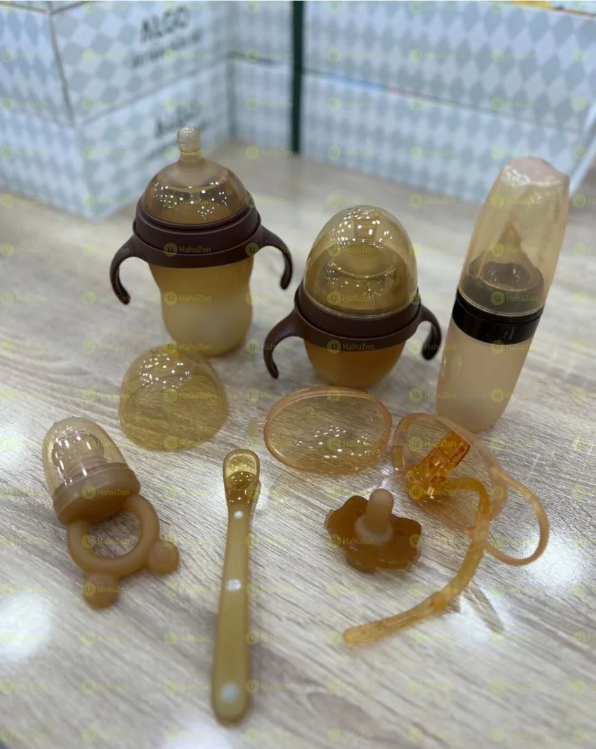 6 pieces BPA Free Silicone Baby Bottles