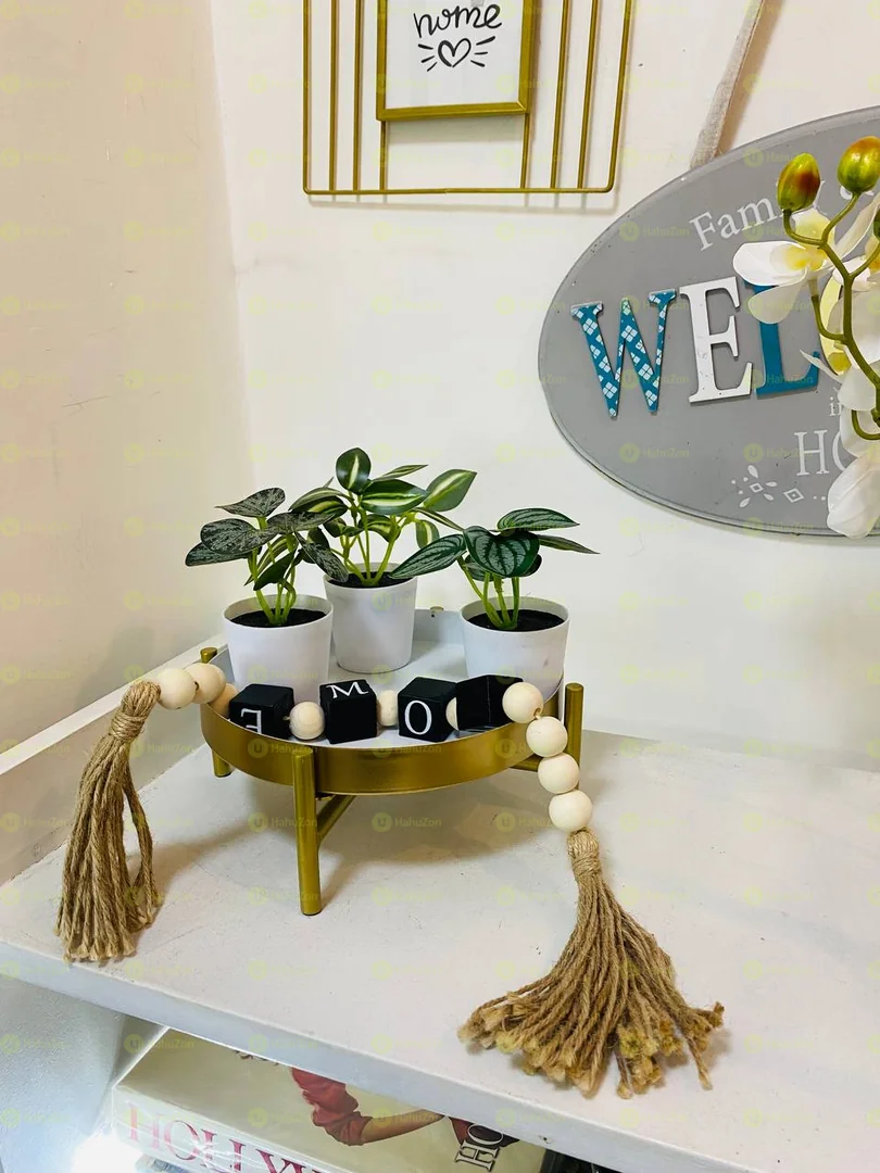 Mini Flowers and Tray