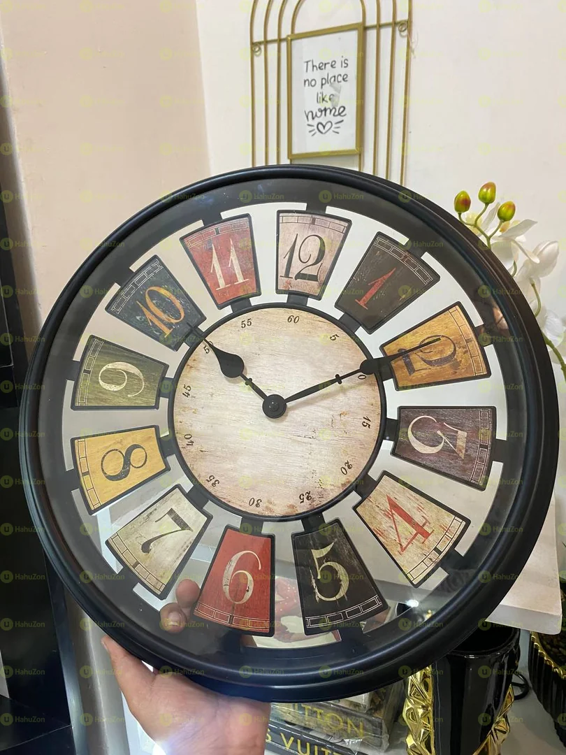 Numeral Plaque Wall Clock