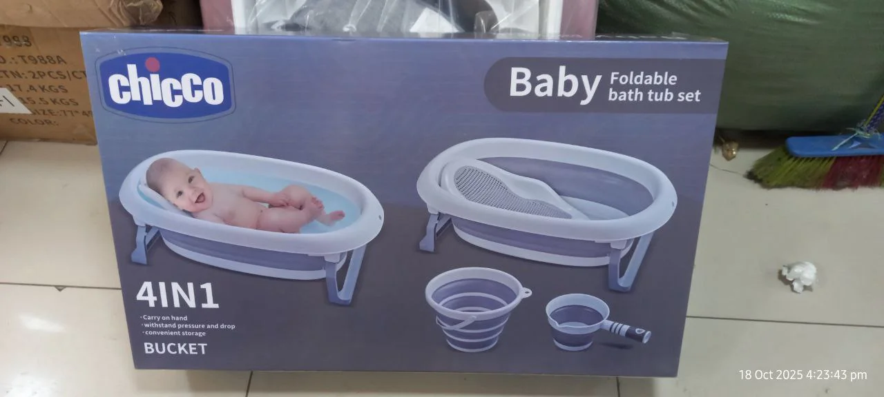 CHICCO 4-in-1 Foldable Baby Bath Tub