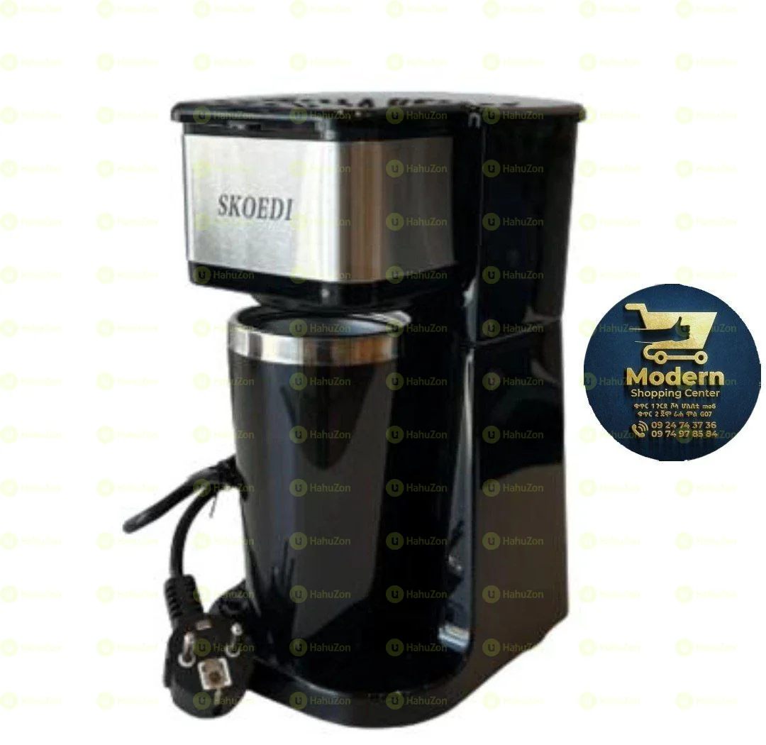 በኤሌክትሪክ የሚሰራ የቡና ማፍያ