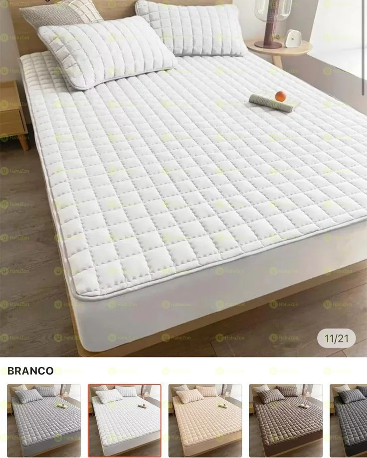 ውሀ የማያስገባ የፍራሽ ልብስ ከትራስ ልብስ ጋር