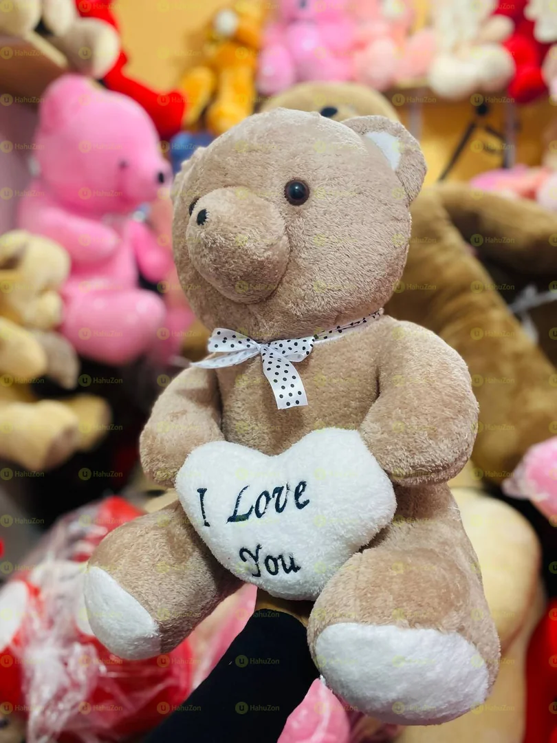 Small Brown I Love You Toy