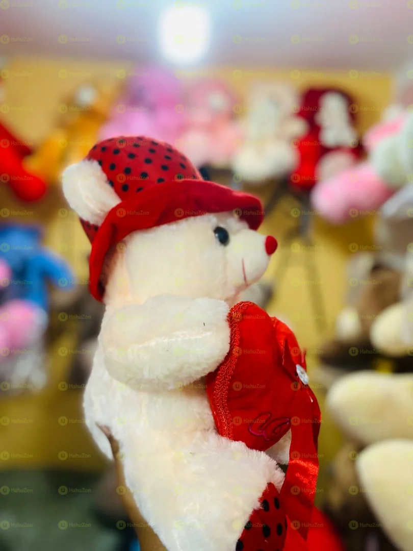 Small Red&White I Love You Toy