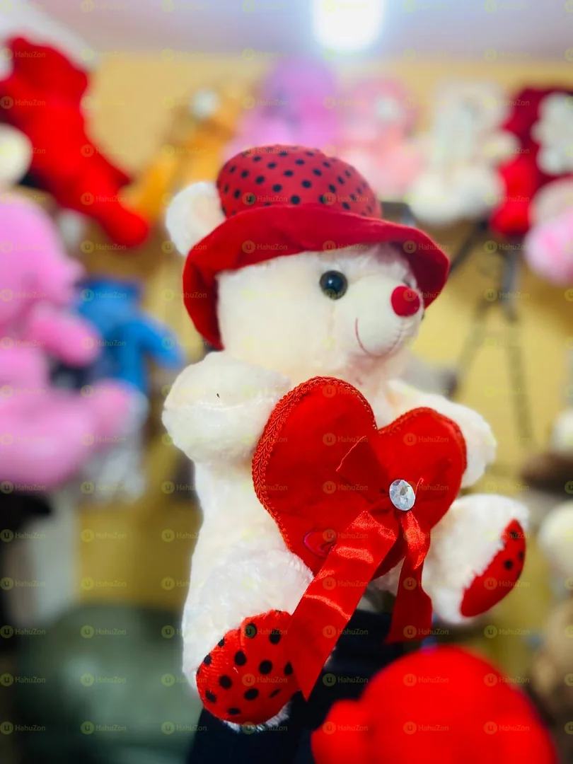 Small Red&White I Love You Toy