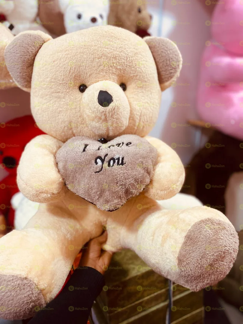 Medium Cream I Love You Toy