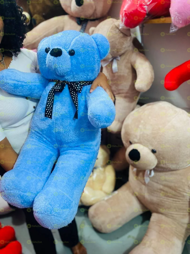 Blue 90cm Teddy Bear