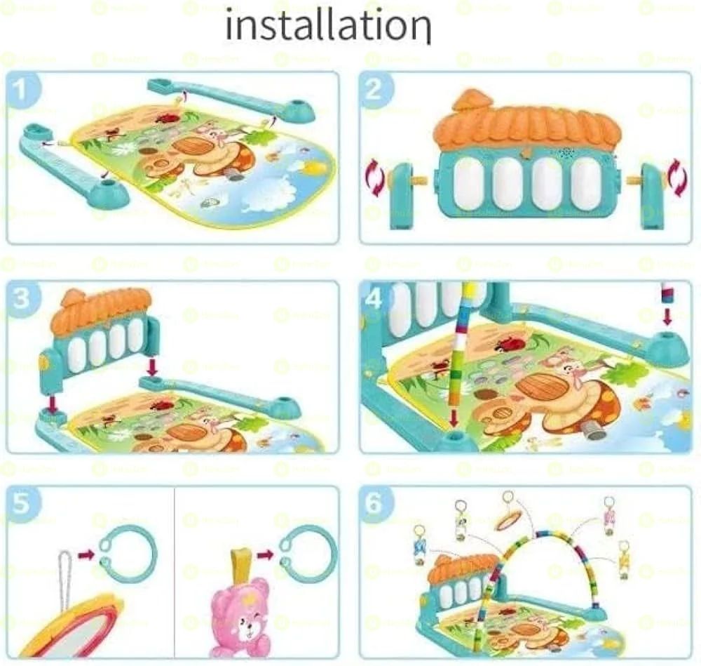 Piano Mat Fitness Rack