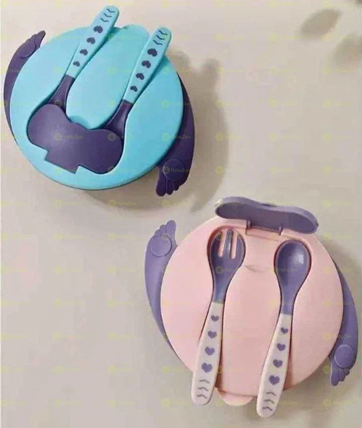 Baby Feeding Bowl With Partition