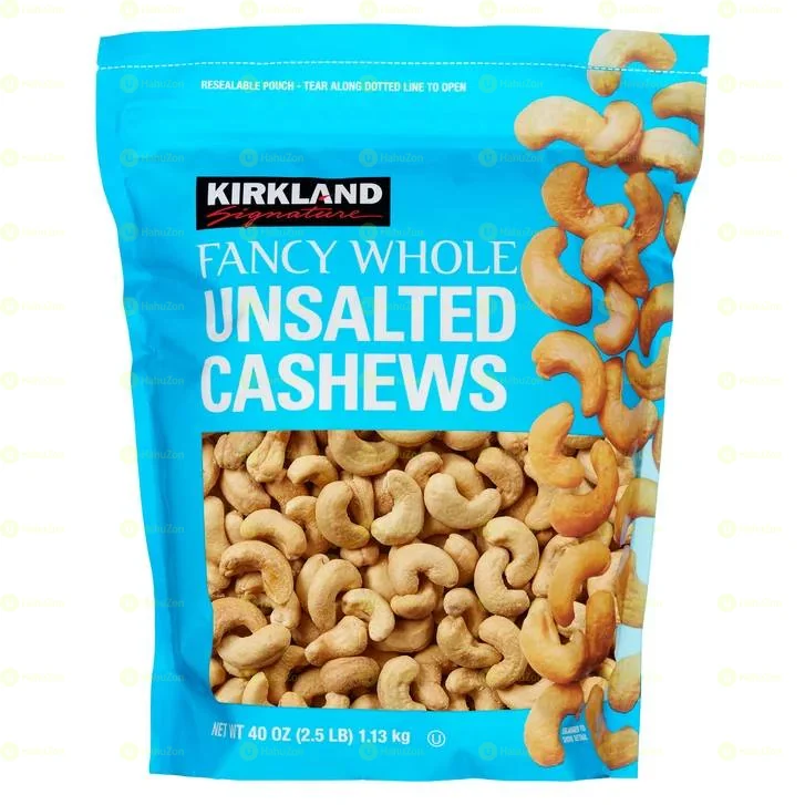 Kirkland Signature Fancy Whole Cashews Unsalted