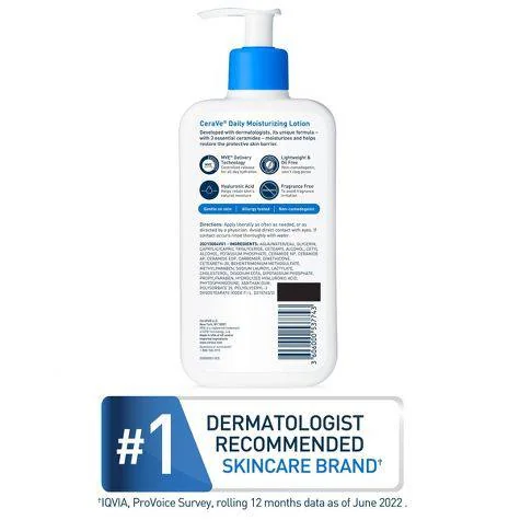 CeraVe Daily Moisturizing Face and Body Lotion