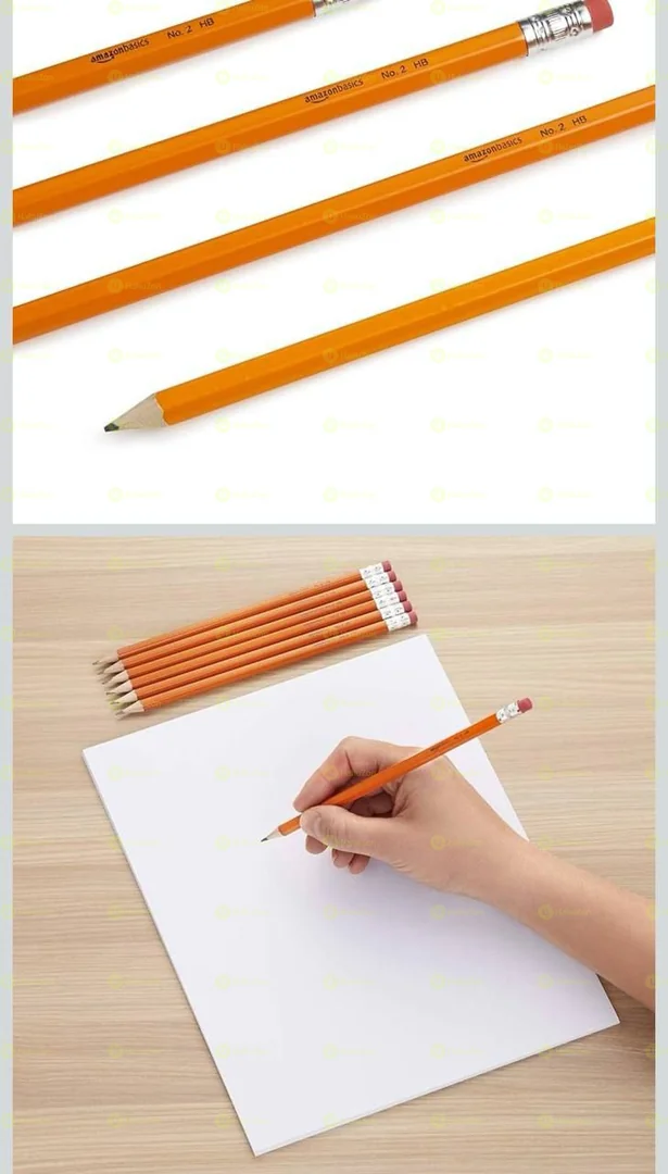 Amazon Basics Wood-Cased 2 Pencils