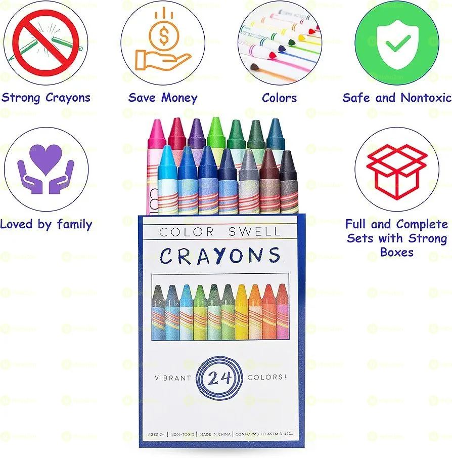 Color Swell Regular Crayons