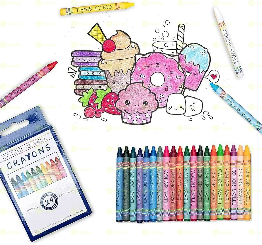 Color Swell Regular Crayons
