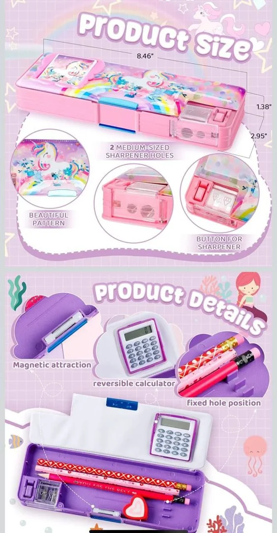 Multifunctional Pencil Box