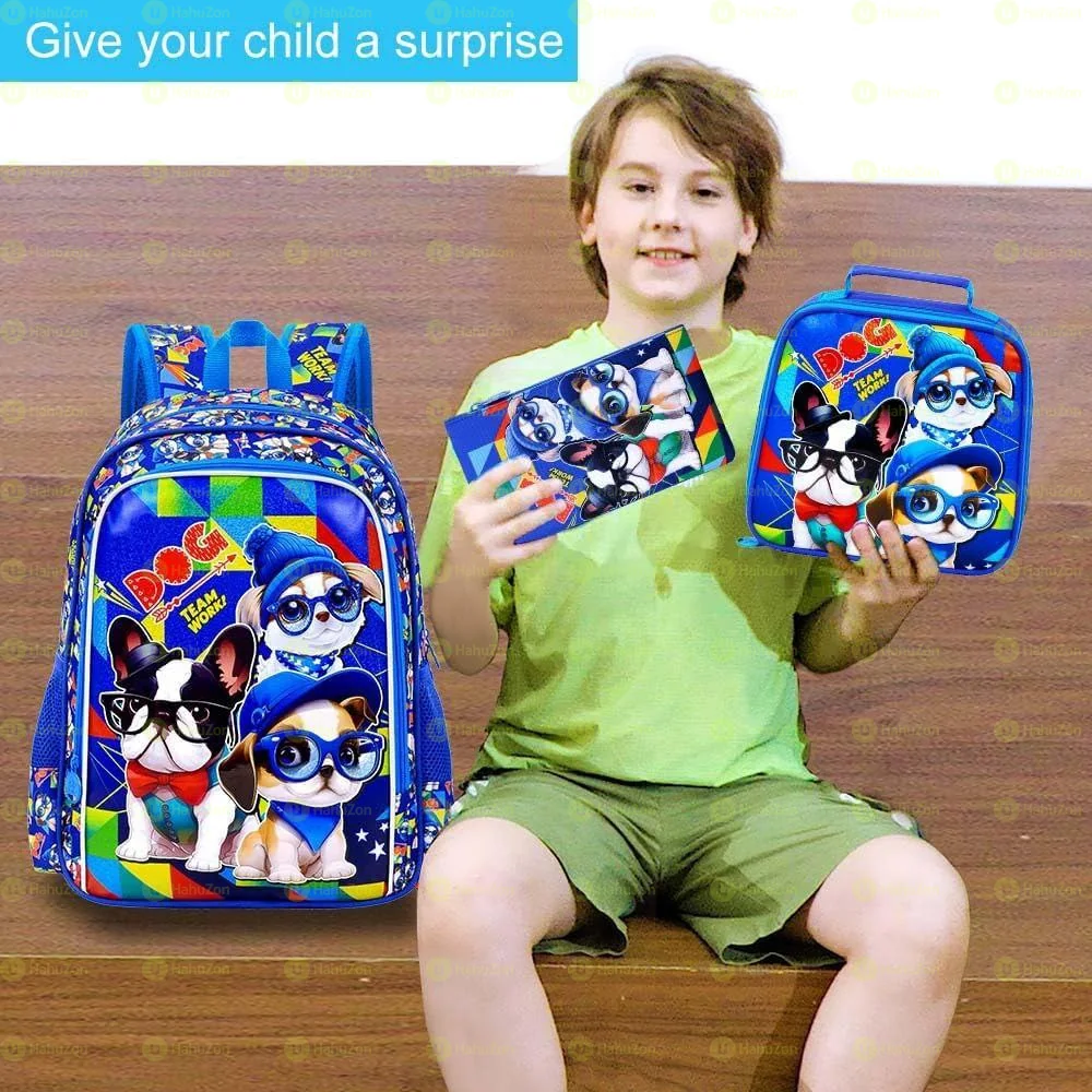 3PCS Kids Backpack for Boys