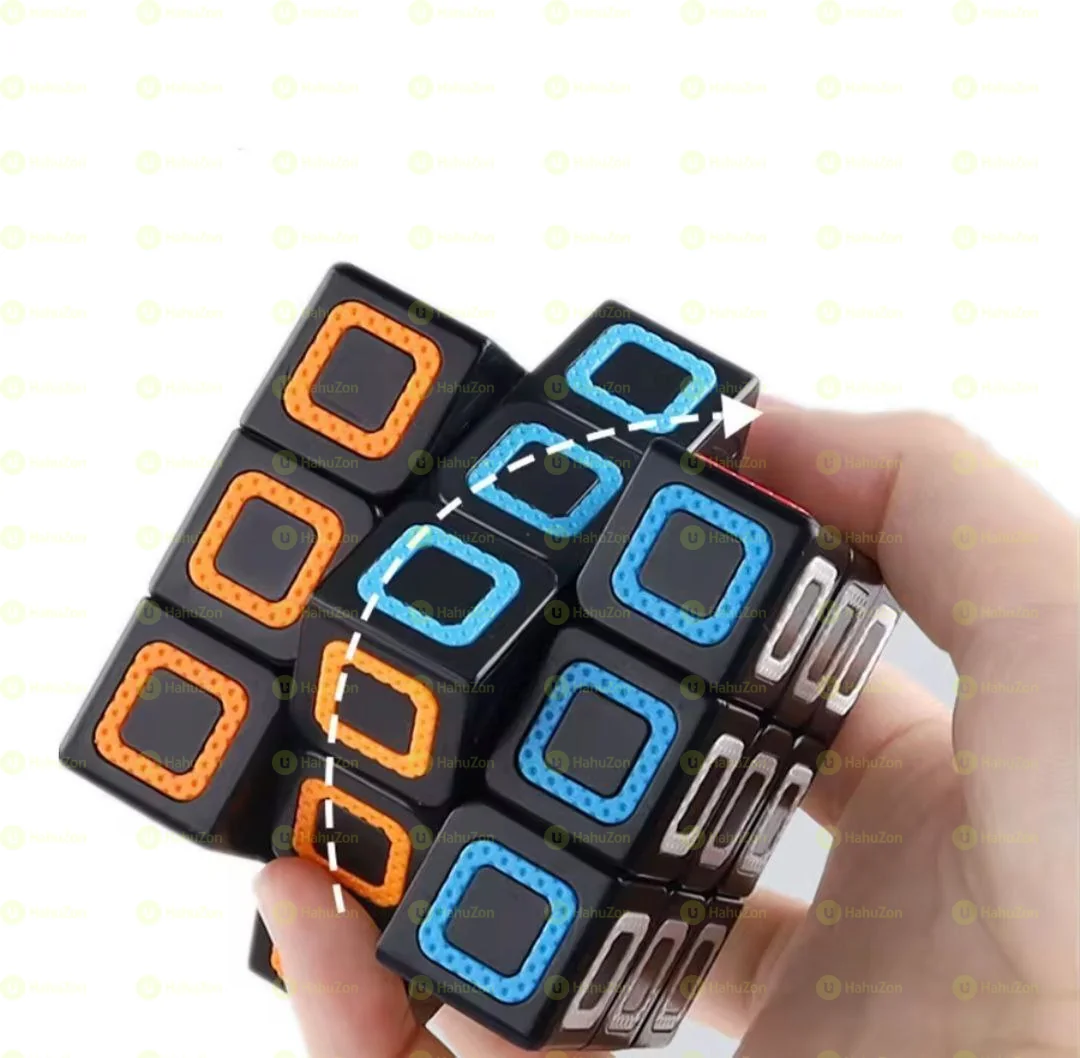 QiYi Void Cube 3x3, a variation of the classic Rubik's Cube