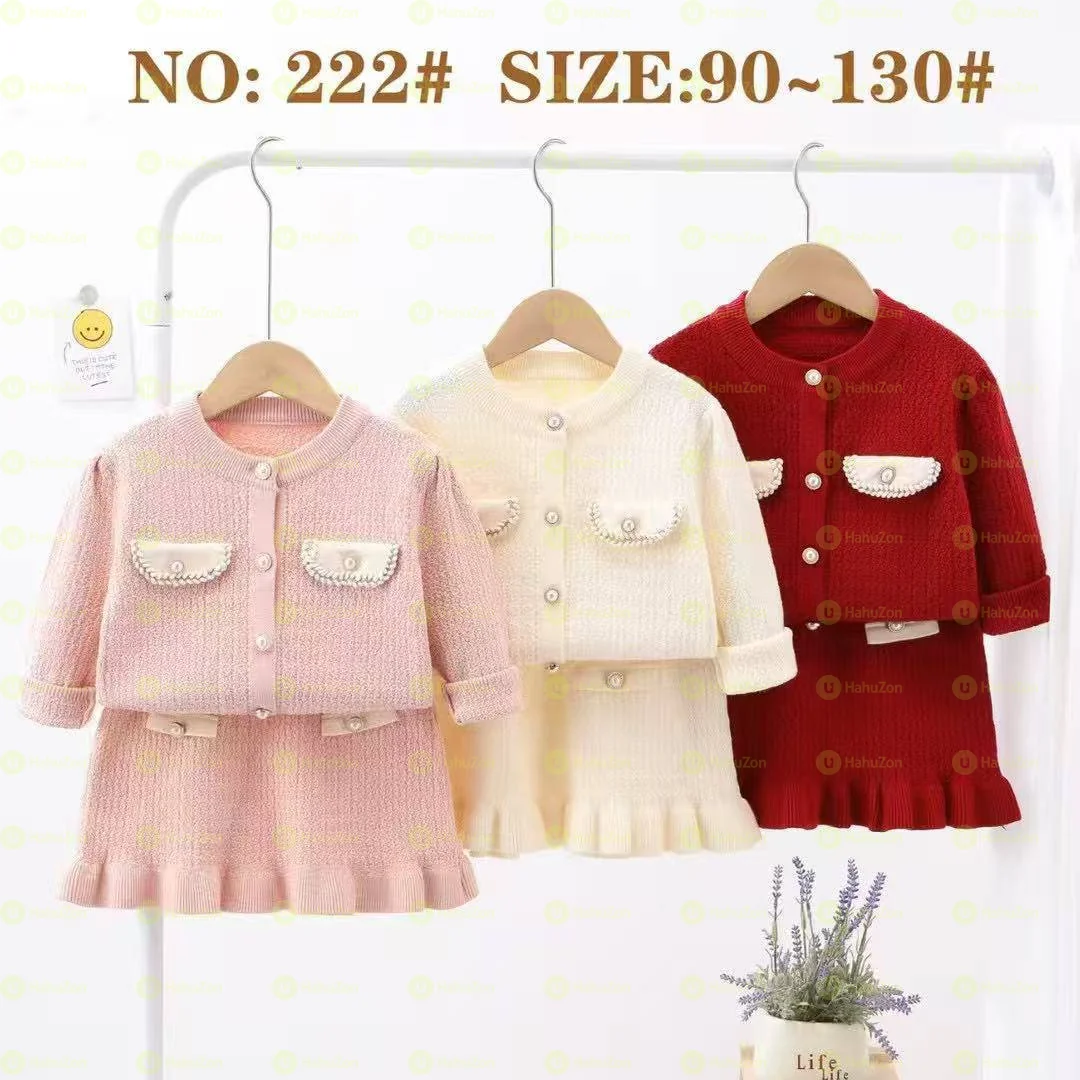 2pcs Sweater and Mini Skirt