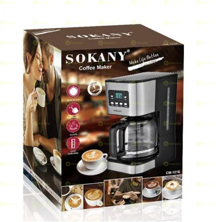Sokany 12Cups Coffee Maker with Digital Display