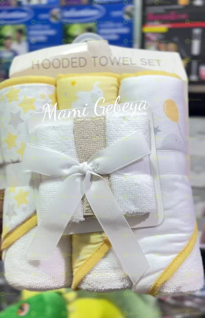 3 Piece Hooded Towel