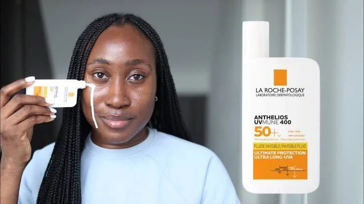 La Roche Posay  Anthelios Invisible Fluid Facial Sunscreen Spf 50+
