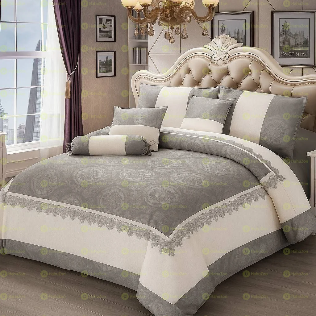 7 Pcs Comforter Set