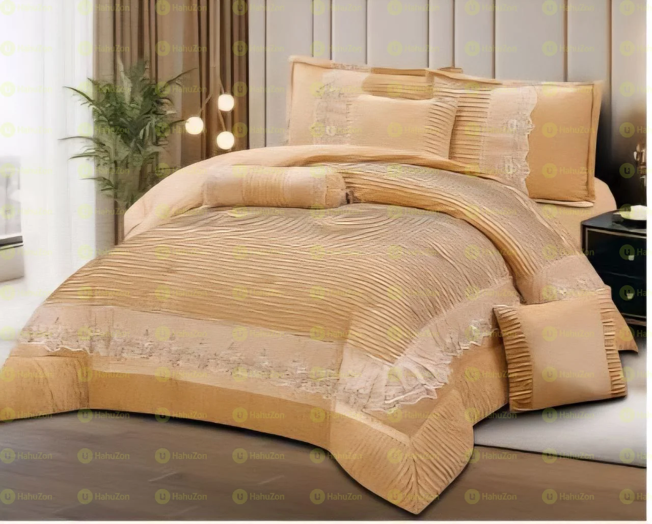 7 Pcs Comforter Set