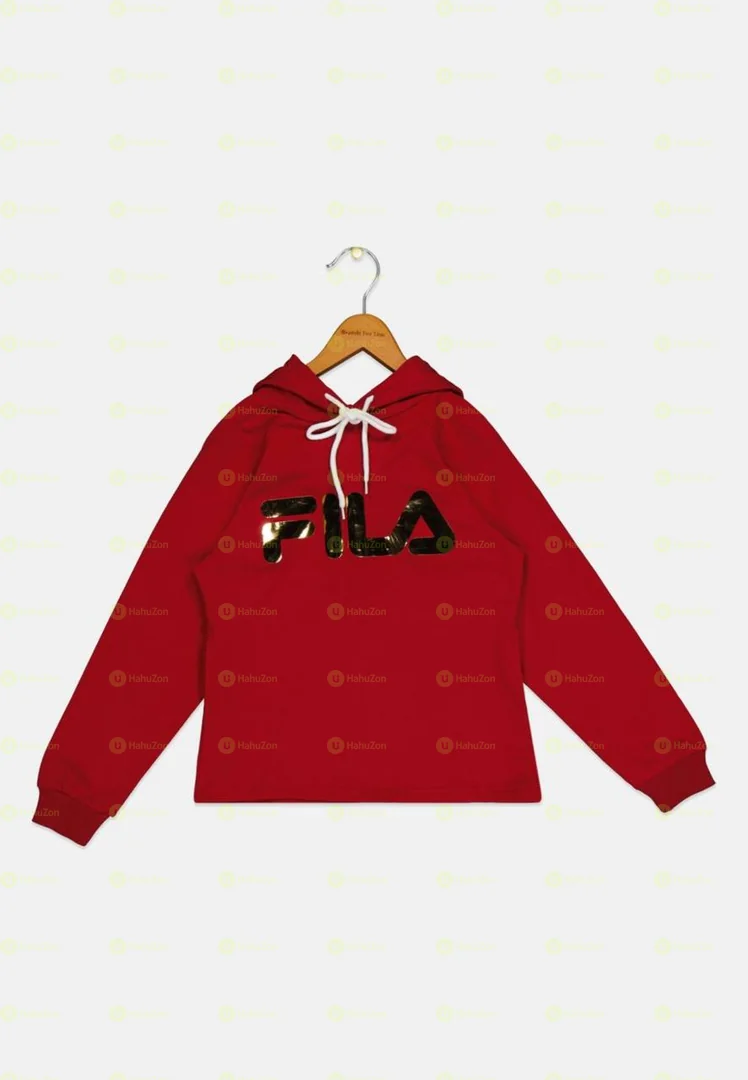 Fila Kid Girls Hooded Heather Sweater