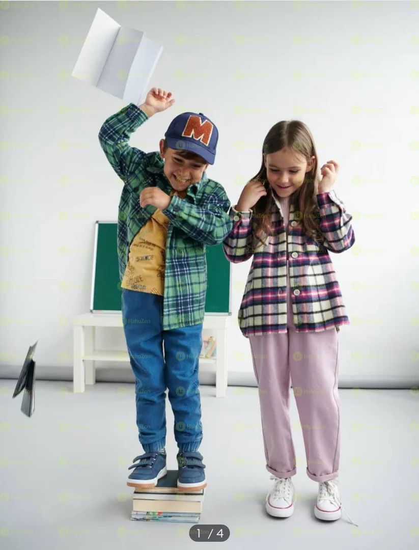 Sinsay Kid Girl Plaid Jacket Shirt