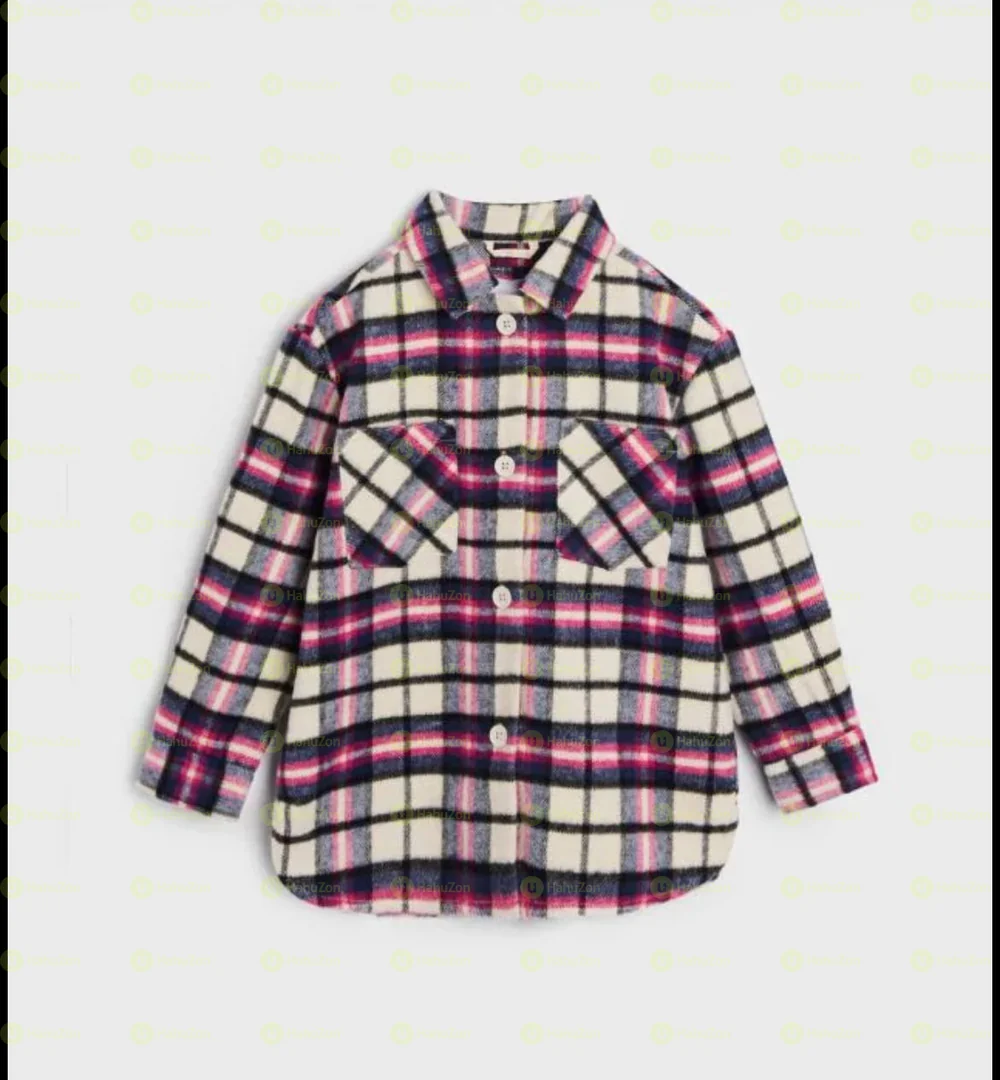 Sinsay Kid Girl Plaid Jacket Shirt