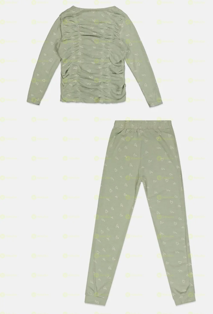 Poof Kid Girls 2Piece Pijama Set
