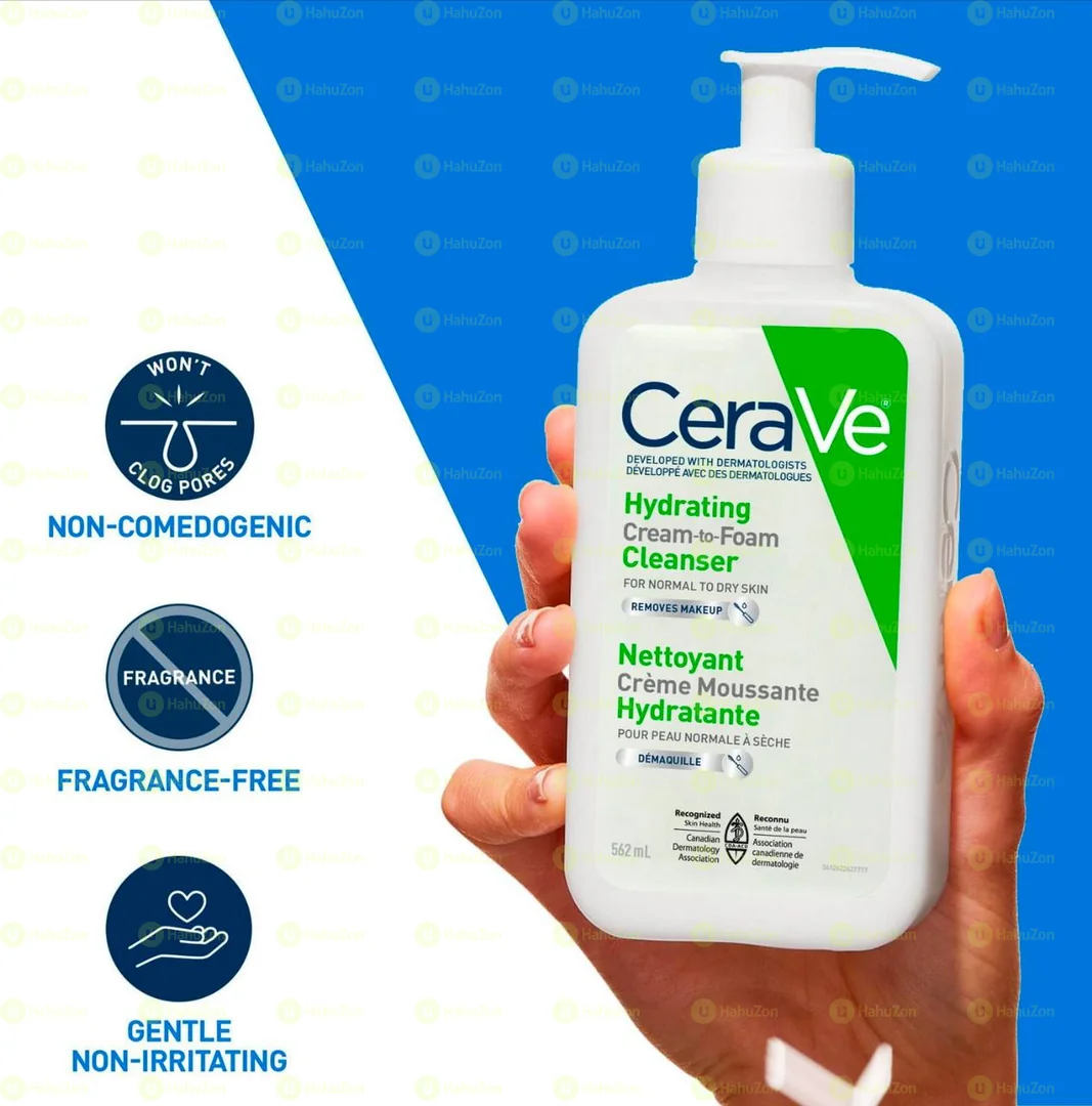 CeraVe Hydrating Cream To Foam Cleanser
