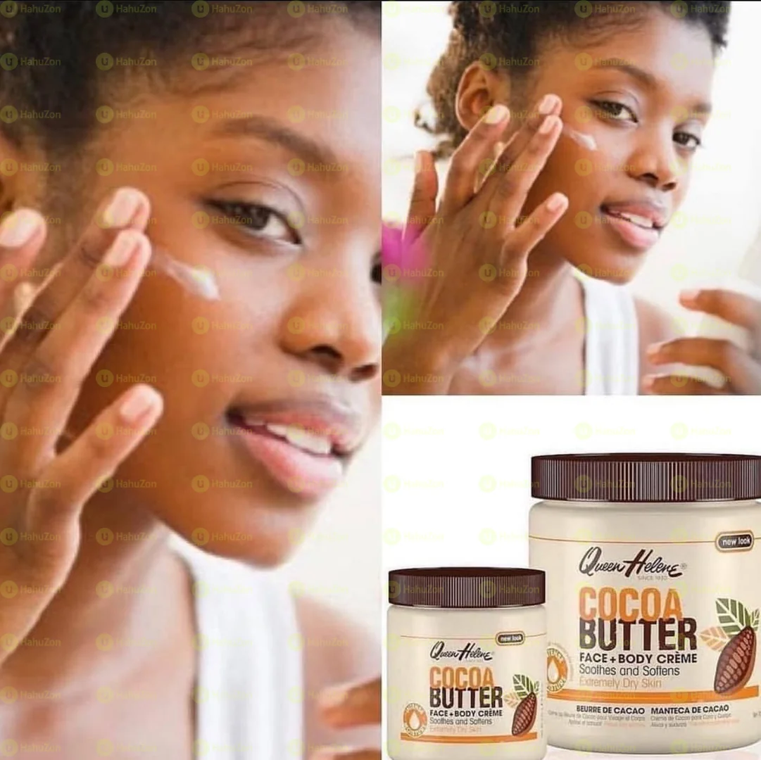 Queen Helene Cocoa Butter Face + Body Crème for Dry Skin