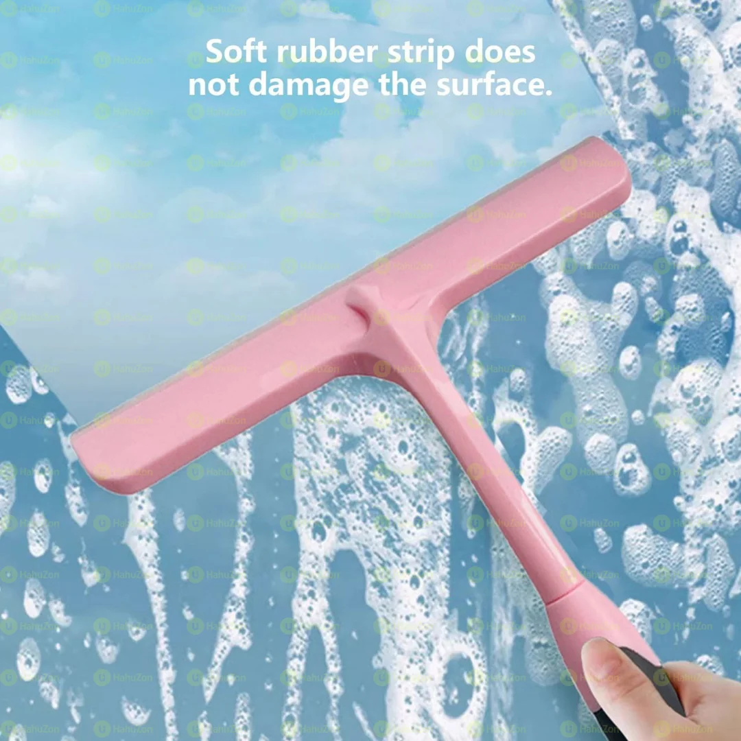 Non-Slip Hand-Held Plastic Squeegee