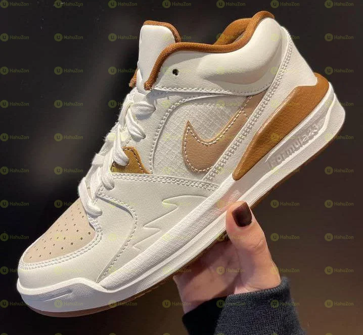 Air Jordan Stadium 90 White Brown Men's Shoes