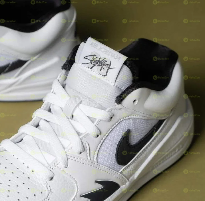 Air Jordan Stadium 90 White Black Men's Shoes