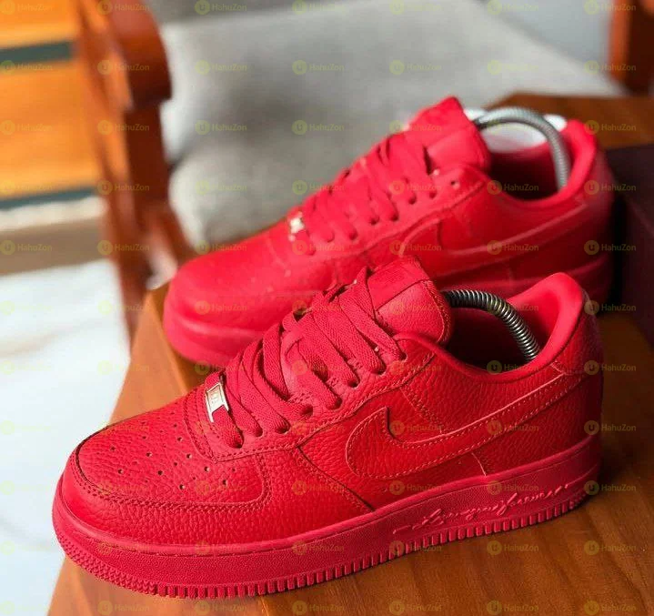 Nike Air Force 1 Low 07 x Nocta Triple Red Mens Shoes