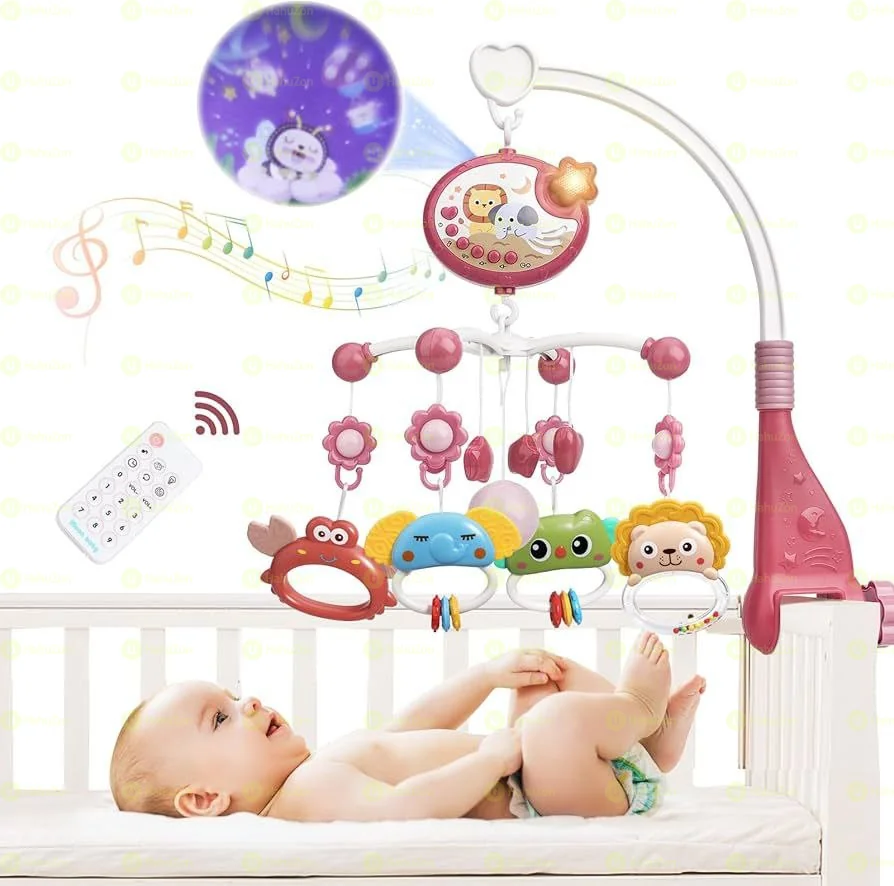 ባለ ሪሞት የልጆች አልጋ መጫዎቻ