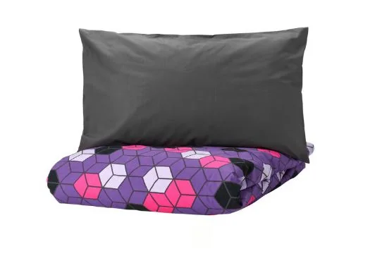 BLÅSKATA Duvet Cover and Pillowcase